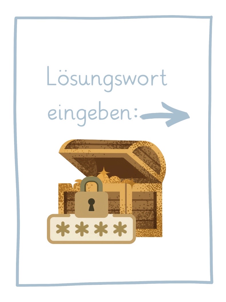 Geheimcode eingeben
